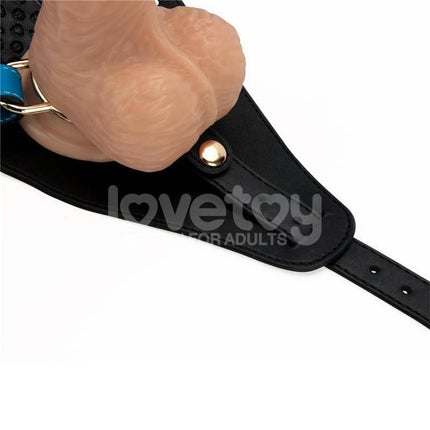 Strap On with Vibrating Dildo 8.5