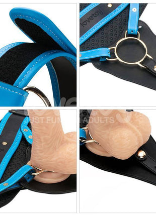 Strap On with Vibrating Dildo 8.5