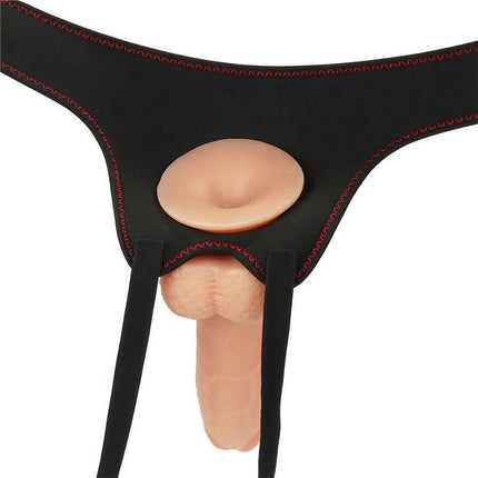 Strap-on with Vibrating Dildo and Remote Control 8.5