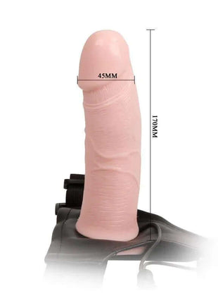 Strap-on with Vibrating Hollow Dildo Mens Pants