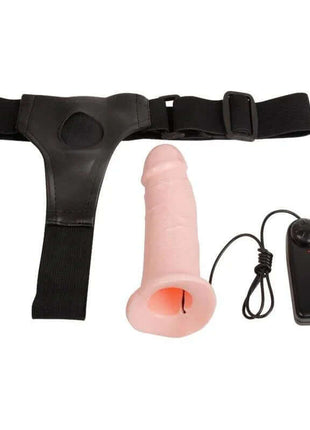 Strap-on with Vibrating Hollow Dildo Mens Pants