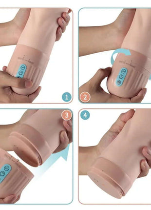 Suctroker V2.0 VI Sucking Effect and Vibrating Masturbator