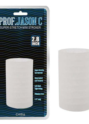 compact super-stretch mini stroker for intimate pleasure