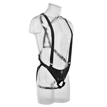 Suspender Strap-On with Hollow Dildo 10