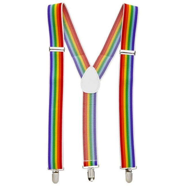 Suspenders LGBT+ Colors - Ideal for Pride Events