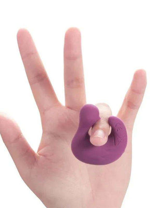 Violet Swamson Stimulator Duckling Thimble USB silicone vibrator