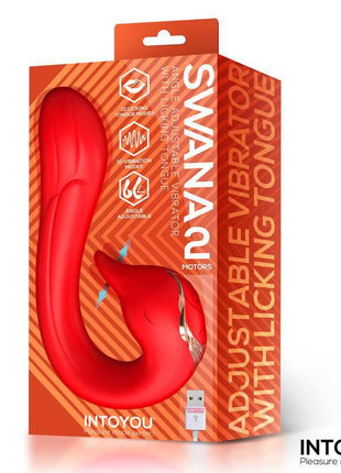 Swana Vibrator Licking Tongue with Angle Adjustable