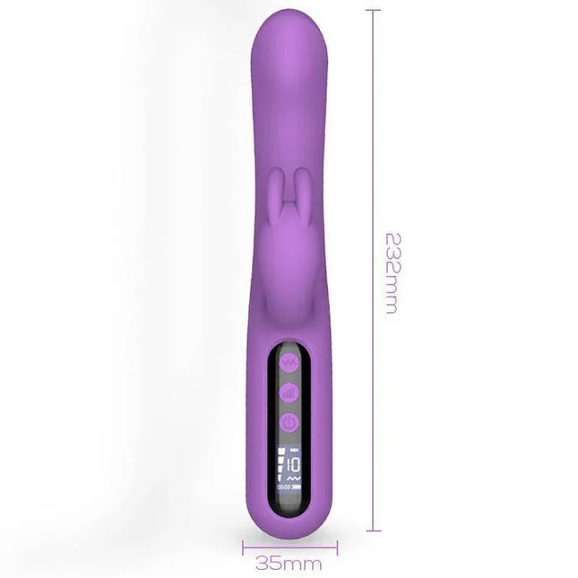 Swell Vibrador con Pantalla Digital Súper Potente 23.2 cm