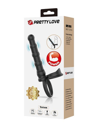 Tatum Cock Ring with Vibrating Plug Plug