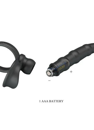 Tatum Cock Ring with Vibrating Plug Plug