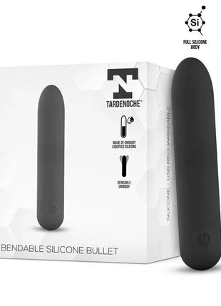 Teken Bendable Vibrating Bullet Liquid Silicone Unibody Magnetic USB