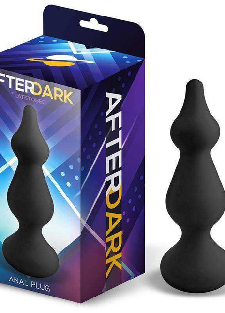 Tendax silicone butt plug 8cm with tapered tip for comfortable anal play