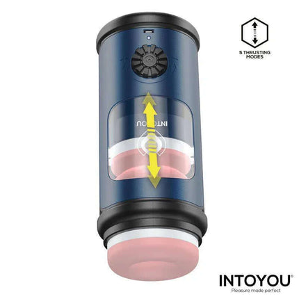 Tenkro Masturbator wit Thrusting and Heat USB-C