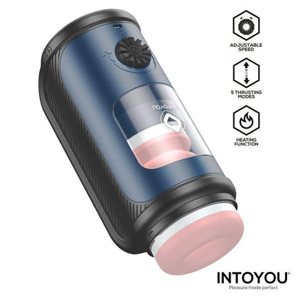 Tenkro Masturbator wit Thrusting and Heat USB-C