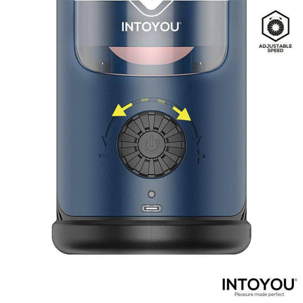 Tenkro Masturbator wit Thrusting and Heat USB-C