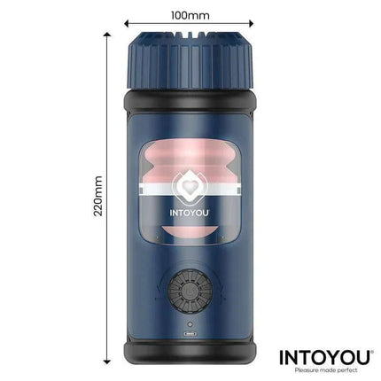 Tenkro Masturbator wit Thrusting and Heat USB-C