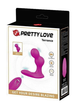 Terrance Vibrating Butt plug with Remote
