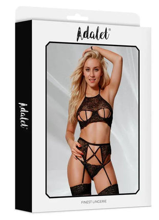 Tessa Bra and Garter Belt Set
