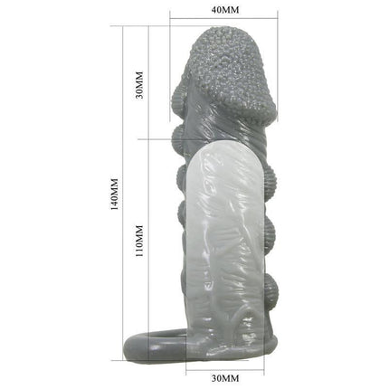 Thick Penis Sleeve Enhances Pleasure