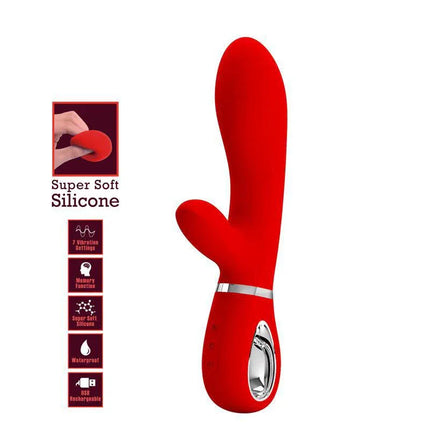 Thomas Vibrator G-Spot Curved Red