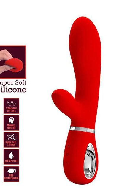 Thomas Vibrator G-Spot Curved Red