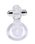 Tongue-Clear Vibrating Ring for Enhanced Pleasure