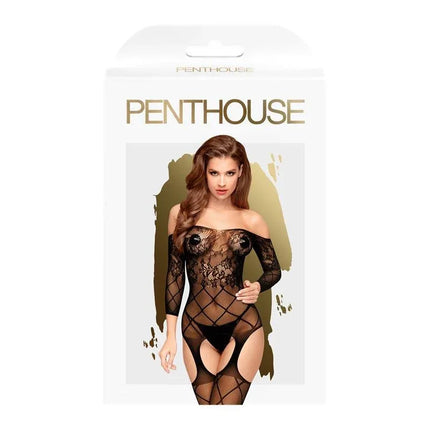 Top-Notch Bodystocking Black