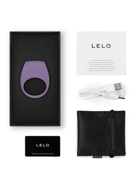 Tor 3 Couple Ring with Lelo APP Violet Dusk