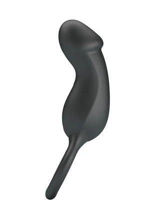 Trae Vibrating Cock Ring USB Black