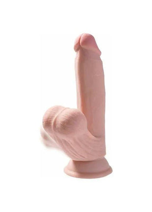 Triple Density Dildo Swinging Balls 8 with dual-density design and swinging ball feature for versatile pleasure