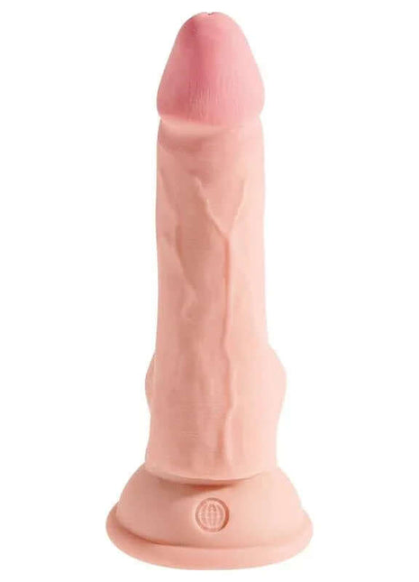 Triple Density Dildo with Testicles 6.5