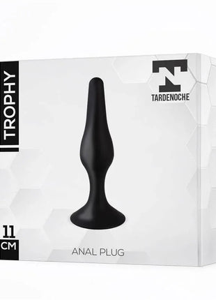 Trophy Anal Plug 11 cm Silicone Black