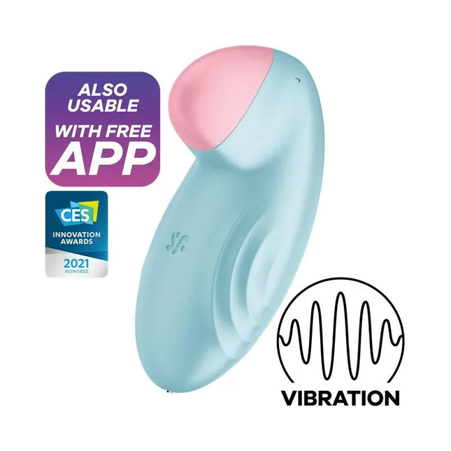 Lay-on Vibrator Satisfyer Light Blue