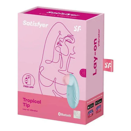 Lay-on Vibrator Satisfyer Light Blue