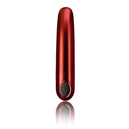 Vibrating Bullet Ruby Caress Metallic Red