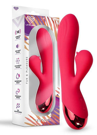 Turna Vibe USB Red Vibrator - Festival Line