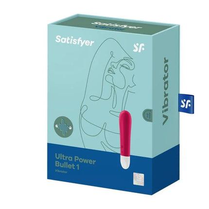 Ultra Power Bullet 1 Vibrating Red