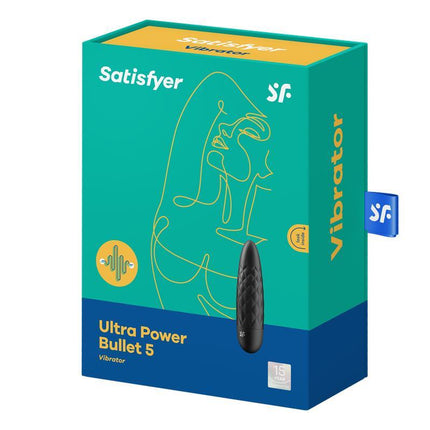 Ultra Power Bullet 5 Vibrating Black