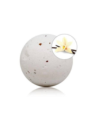 Vanilla Scented Bath Bomb with Rose Petals 150 gr