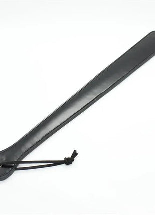 close-up of a 48 cm vegan leather paddle showcasing eco-friendly, stylish design and smooth finish
