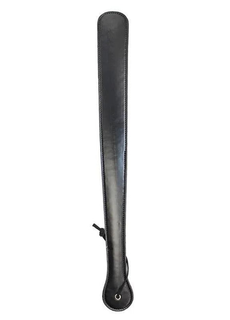 vegan leather paddle 48 cm eco-friendly stylish brown synthetic material handheld accessory