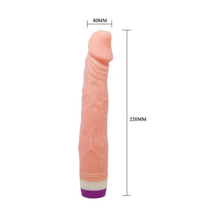 Vibe Flesh 22 cm Vibrator - Realistic Style