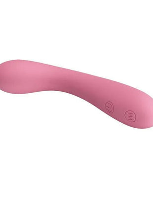 Vibe Gloria Soft Pink dual-motor silicone vibrator in soft pink with ergonomic slim design for versatile solo pleasure