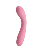 Vibe Gloria Soft Pink dual-motor silicone vibrator with ergonomic design and 30 vibration settings