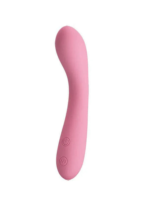 Vibe Gloria Soft Pink dual-motor silicone vibrator for versatile solo pleasure