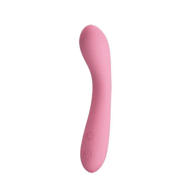 Vibe Gloria Soft Pink dual-motor silicone vibrator for versatile solo pleasure