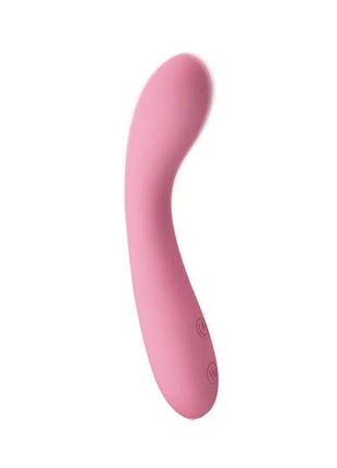 Vibe Gloria Soft Pink dual-motor silicone vibrator with 30 functions, ergonomic and waterproof design