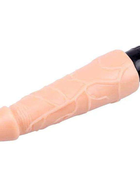 Vibe T-Skin Mike Flesh realistic flesh-toned silicone sleeve with molded vein details and a black ridged base