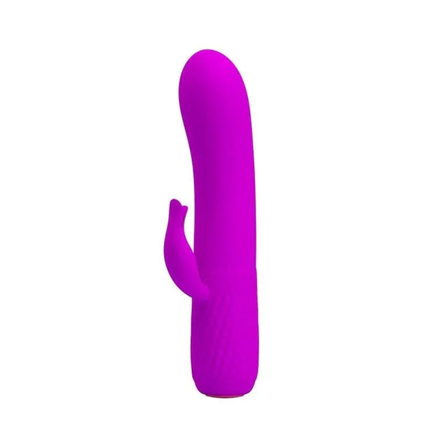 Vibe Tim USB Silicone Purple rechargeable waterproof vibrator with sleek ergonomic design