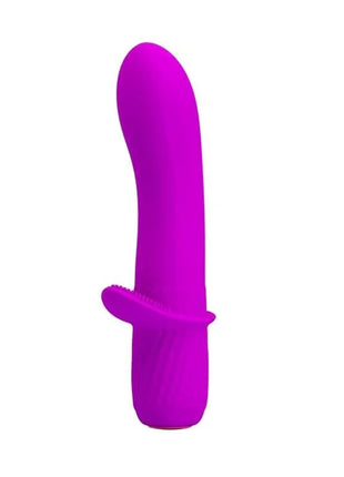 Vibe Troy USB Silicona Purple silicone vibrator with ergonomic design and USB rechargeable feature